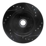 R1 Concepts 1978-1990 Buick Estate Wagon Front Left Drilled & Slotted Black Brake Rotor by R1 Concepts RNC-633-47009L