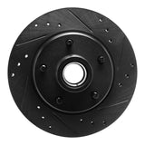 R1 Concepts 79-81 Buick Century Front Right Drilled & Slotted Black Brake Rotor by R1 Concepts RNC-633-47013R