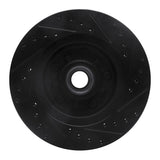 R1 Concepts 69-96 Buick Riviera Front Left Drilled & Slotted Black Brake Rotor by R1 Concepts RNC-633-47065L