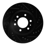 R1 Concepts 19-25 Cadillac Escalade ESV Front Right Drilled & Slotted Black Brake Rotor by R1 Concepts RNC-633-47086R