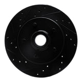 R1 Concepts 88-94 Chevrolet C1500 Front Left Drilled & Slotted Black Brake Rotor by R1 Concepts RNC-633-48010L