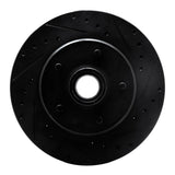 R1 Concepts 90-02 Chevrolet ASTRO Front Right Drilled & Slotted Black Brake Rotor by R1 Concepts RNC-633-48015R
