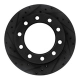 R1 Concepts 90-06 Workhorse P42 Front Left Drilled & Slotted Black Brake Rotor by R1 Concepts RNC-633-48017L