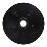 R1 Concepts 1992-2002 Chevrolet Tahoe Front Right Drilled & Slotted Black Brake Rotor by R1 Concepts RNC-633-48022R