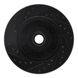 R1 Concepts 94-02 Chevrolet C2500 Front Right Drilled & Slotted Black Brake Rotor by R1 Concepts RNC-633-48031R