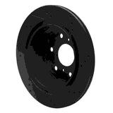 Dynamic Friction 2007-2020 Cadillac Escalade ESV Rear Left Drilled & Slotted Black Brake Rotor by Dynamic Friction Company 633-48053L