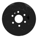 R1 Concepts 15-20 Chevrolet Colorado Front Right Drilled & Slotted Black Brake Rotor by R1 Concepts RNC-633-48062R