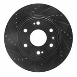 R1 Concepts 09-20 Chevrolet TAHOE Front Left Drilled & Slotted Black Brake Rotor by R1 Concepts RNC-633-48091L