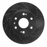R1 Concepts 09-20 Chevrolet TAHOE Front Right Drilled & Slotted Black Brake Rotor by R1 Concepts RNC-633-48091R