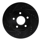 R1 Concepts 97-05 Buick Century Front Right Drilled & Slotted Black Brake Rotor by R1 Concepts RNC-633-52011R