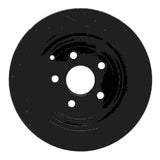 R1 Concepts 08-17 Chevrolet SS Rear Left Drilled & Slotted Black Brake Rotor by R1 Concepts RNC-633-52022L