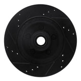 R1 Concepts 70-72 Ford Country Squire Front Right Drilled & Slotted Black Brake Rotor by R1 Concepts RNC-633-54009R