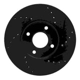 R1 Concepts 05-12 Ford Focus Front Left Drilled & Slotted Black Brake Rotor by R1 Concepts RNC-633-54053L