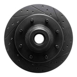 R1 Concepts 73-79 Ford F-250 2WD (Excl Super Duty) Front Right Drilled & Slotted Black Brake Rotor by R1 Concepts RNC-633-54098R