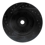 R1 Concepts 80-85 Ford F-250 2WD (Excl Super Duty) Front Right Drilled & Slotted Black Brake Rotor by R1 Concepts RNC-633-54115R