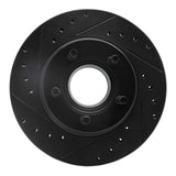 R1 Concepts 93-94 Ford Explorer Front Left Drilled & Slotted Black Brake Rotor by R1 Concepts RNC-633-54125L