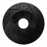 R1 Concepts 93-94 Ford Explorer Front Right Drilled & Slotted Black Brake Rotor by R1 Concepts RNC-633-54125R