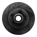 R1 Concepts 91-94 Ford Explorer Front Left Drilled & Slotted Black Brake Rotor by R1 Concepts RNC-633-54126L