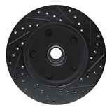 R1 Concepts 94-01 Ford F-150 RWD Front Left Drilled & Slotted Black Brake Rotor by R1 Concepts RNC-633-54129L