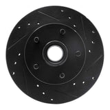 R1 Concepts 95-97 Ford Ranger (USA/Canada) Front Right Drilled & Slotted Black Brake Rotor by R1 Concepts RNC-633-54138R