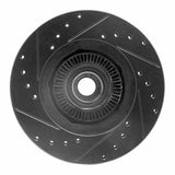 R1 Concepts 95-11 Ford Explorer Front Right Drilled & Slotted Black Brake Rotor by R1 Concepts RNC-633-54141R