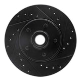 R1 Concepts 95-11 Ford Explorer Front Right Drilled & Slotted Black Brake Rotor by R1 Concepts RNC-633-54141R