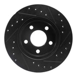 R1 Concepts 95-02 Ford Ranger (USA/Canada) Front Left Drilled & Slotted Black Brake Rotor by R1 Concepts RNC-633-54144L