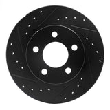 R1 Concepts 95-02 Ford Ranger (USA/Canada) Front Left Drilled & Slotted Black Brake Rotor by R1 Concepts RNC-633-54144L
