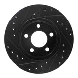 R1 Concepts 95-02 Ford Ranger (USA/Canada) Front Right Drilled & Slotted Black Brake Rotor by R1 Concepts RNC-633-54144R