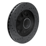 R1 Concepts 97-04 Ford F-150 RWD Front Right Drilled & Slotted Black Brake Rotor by R1 Concepts RNC-633-54150R