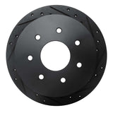 R1 Concepts 97-04 Ford F-150 4WD Rear Right Drilled & Slotted Black Brake Rotor by R1 Concepts RNC-633-54151R