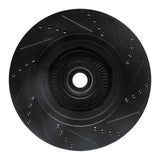 R1 Concepts 01-05 Ford Explorer Sport Front Left Drilled & Slotted Black Brake Rotor by R1 Concepts RNC-633-54172L