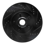 R1 Concepts 01-05 Ford Explorer Sport Front Right Drilled & Slotted Black Brake Rotor by R1 Concepts RNC-633-54172R
