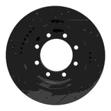 R1 Concepts 08-25 Ford E-150 Rear Right Drilled & Slotted Black Brake Rotor by R1 Concepts RNC-633-54208R