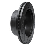 R1 Concepts 11-22 Ford F-350 Super Duty 2WD Rear Left Drilled & Slotted Black Brake Rotor by R1 Concepts RNC-633-54225L