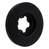 R1 Concepts 15-25 Ford Transit-350 HD/DRW Front Right Drilled & Slotted Black Brake Rotor by R1 Concepts RNC-633-54230R