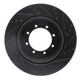 R1 Concepts 73-24 Workhorse 000 Gvw) Fr & Rr Left Drilled & Slotted Black Brake Rotor by R1 Concepts RNC-633-54255L