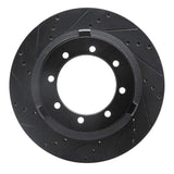 R1 Concepts 73-24 Workhorse 000 Gvw) Fr & Rr Left Drilled & Slotted Black Brake Rotor by R1 Concepts RNC-633-54255L