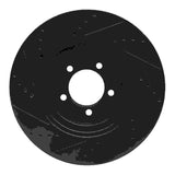 R1 Concepts 03-05 Lincoln AVIATOR Front Right Drilled & Slotted Black Brake Rotor by R1 Concepts RNC-633-55007R