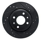 R1 Concepts 15-19 Renault Logan (Mexico) Front Right Drilled & Slotted Black Brake Rotor by R1 Concepts RNC-633-63159R