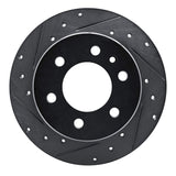 R1 Concepts 19-25 Freightliner SprintER 1500 Rear Left Drilled & Slotted Black Brake Rotor by R1 Concepts RNC-633-63174L