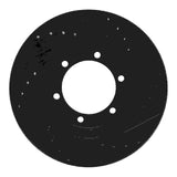 R1 Concepts 98-15 Nissan Frontier Front Left Drilled & Slotted Black Brake Rotor by R1 Concepts RNC-633-67085L
