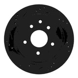 R1 Concepts 02-06 Infiniti M45 Rear Left Drilled & Slotted Black Brake Rotor by R1 Concepts RNC-633-68006L