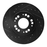 R1 Concepts 91-04 Dodge STEALTH Front Left Drilled & Slotted Black Brake Rotor by R1 Concepts RNC-633-72015L