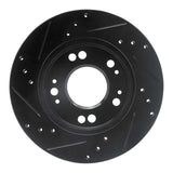 R1 Concepts 90-05 Chrysler SEBRING Front Right Drilled & Slotted Black Brake Rotor by R1 Concepts RNC-633-72023R