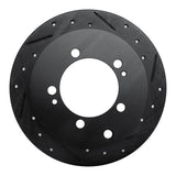 R1 Concepts 94-07 Chrysler SEBRING Rear Right Drilled & Slotted Black Brake Rotor by R1 Concepts RNC-633-72028R
