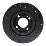 R1 Concepts 16-25 Dodge Attitude (Mexico) Front Left Drilled & Slotted Black Brake Rotor by R1 Concepts RNC-633-72069L