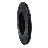 Dynamic Friction 2006-2025 Audi S3 (USA/Canada) Rear Right Drilled & Slotted Black Brake Rotor by Dynamic Friction Company 633-74030R