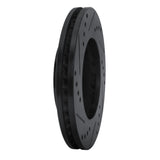 R1 Concepts 92-01 Toyota Camry Front Right Drilled & Slotted Black Brake Rotor