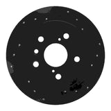R1 Concepts 18-24 Toyota Camry Rear Right Drilled & Slotted Black Brake Rotor by R1 Concepts RNC-633-76152R